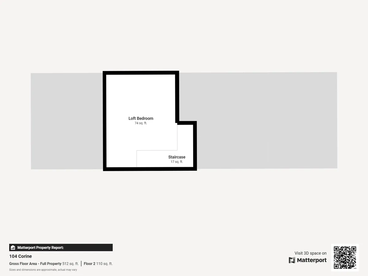 Villa 104: floor 2 plan