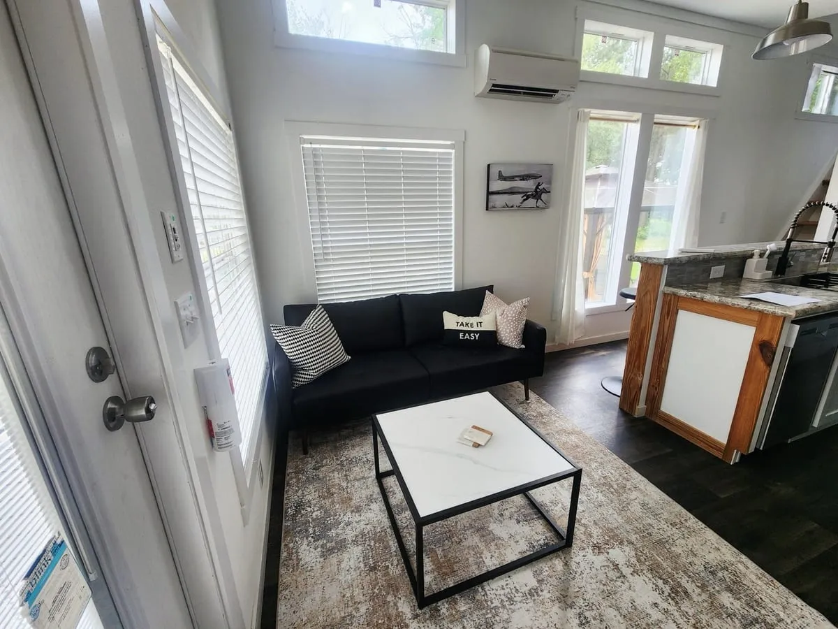 Villa 104: living area