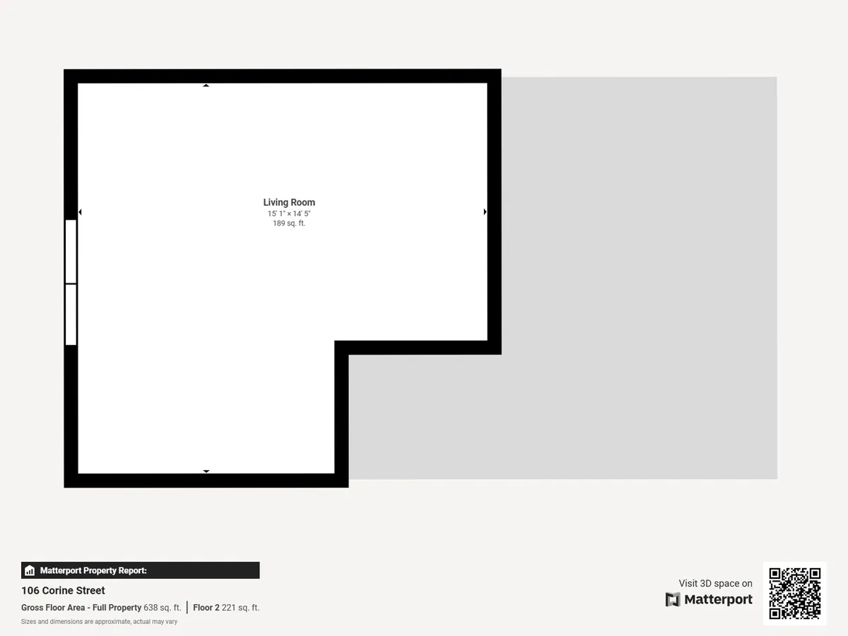 Villa 106: floor 2 plan